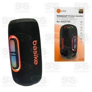 Caixa De Som Bluetooth 30W Basike BA-RAD190