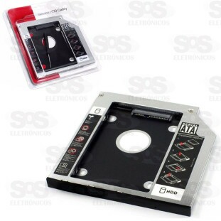 Adaptador SSD Para HDD Caddy Gaveta Universal 12.7mm