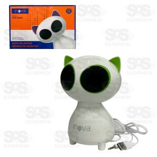 Caixa De Som Multimídia Gatinho Inova RAD-20453