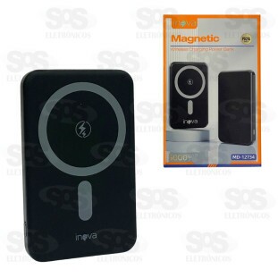 Carga Extra 5000mAh Por Indução Inova MD-12734
