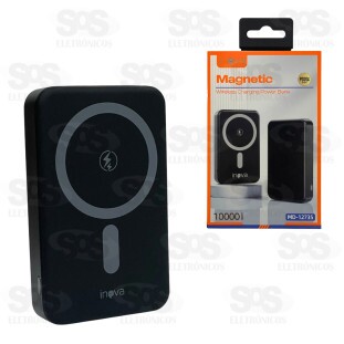 Carga Extra 10000mAh Por Indução Inova MD-12735