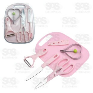 Kit Utensílios de Cozinha 5 Peças Inova Prime KV-709