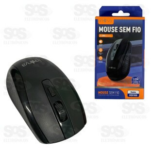 Mouse Óptico Sem Fio 2.4Ghz Inova M20100