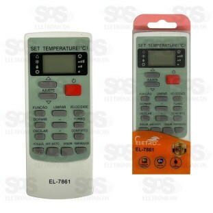 Controle Remoto Para Ar Condicionado Eletromex EL-7861