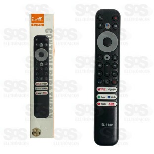 Controle Remoto TCL Smart TV Eletromex EL-7689