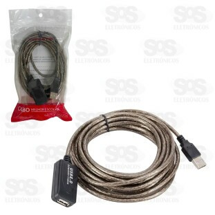 Cabo Extensor USB Macho Para USB Fêmea 5 Metros MCB-025