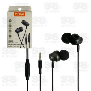 Fone De Ouvido Estéreo Com Microfone Kaidi KD-7005