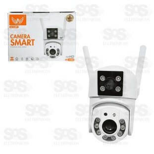 Câmera Dupla de Segurança Inteligente Wi-Fi Altomex AL-S389