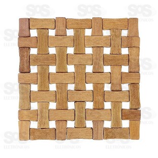 Descanso de Panela Bambu 19CM Top Útil TOP2342