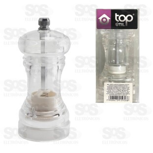 Moedor de Tempero Manual Acrílico Top Útil TOP2018