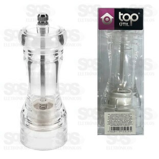 Moedor de Tempero Manual Acrílico Top Útil TOP2019