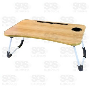 Mesa Dobrável Para Notebook 48x30CM Top Útil TOP2150