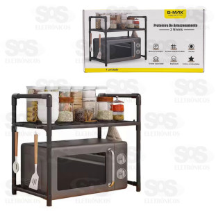 Prateleira Armazenamento 2 Níveis B-Max BM-F1312