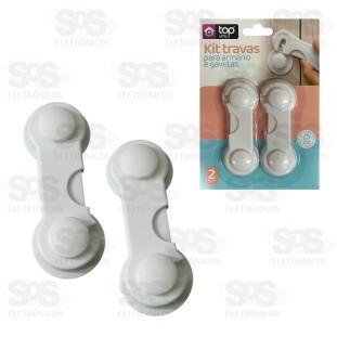 Kit de Travas Para Armários e Gavetas Top Útil TOP1085
