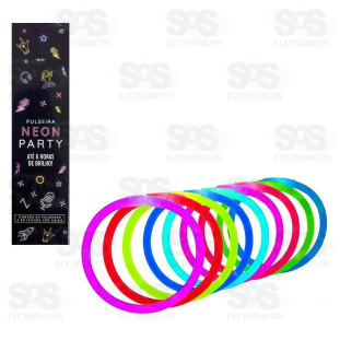 Pulseiras Neon Para Festas 50 Unidades PN-50