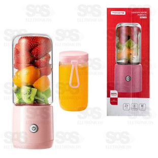 Liquidificador Portátil 380ML Tomate MAZ-125