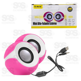 Caixa De Som Multimídia 3W B-Max BM-S218
