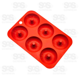 Forma de Silicone Para Donuts HM-929