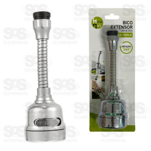 Extensor Arejador Para Torneira Flexível Jato Triplo HM-799