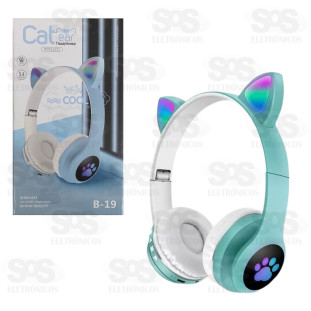 Fone De Ouvido Sem Fio Bluetooth Orelhinhas B-19BB
