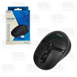 Mouse Sem Fio Recarregável 1600DPI AMO-W1