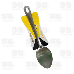 Colher de Arroz Inox B-Max BM-F1550