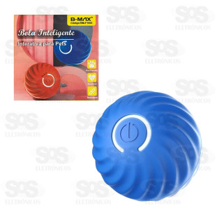 Bola Interativa Com Luz Para Pets B-Max BM-F1693