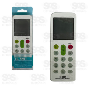 Controle Remoto Para Ar Condicionado Universal LE-7291