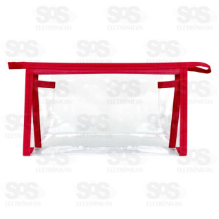 Necessaire Plástico Transparente B-Max BM-B597