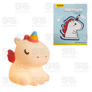 Luminária de Silicone Unicórnio B-Max BM-F1428