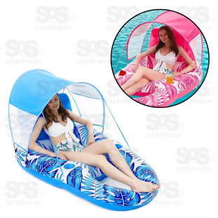 Boia Colchão Inflável Com Cobertura YQXL-FP19