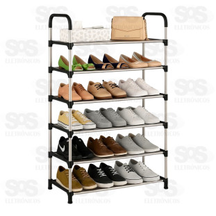 Sapateira Multiuso Desmontável 6 Andares XC-GR-09