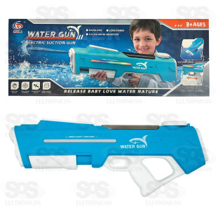 Metralhadora Lança Água Com LED BRQ-PAG-10/12