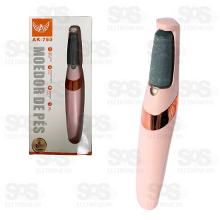 Lixador de Pé Elétrico Recarregável Altomex AK-759