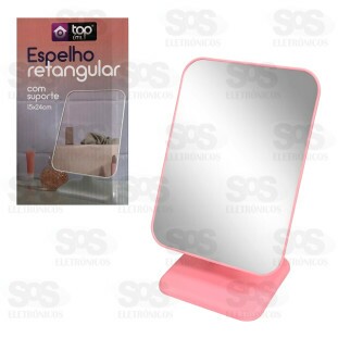Espelho Retangular Maquiagem Top Útil TOP1497