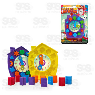 Relógio Infantil Casinha da Hora Pica Pau 791