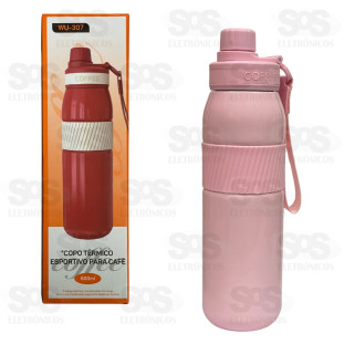 Garrafa Térmica Esportiva 600Ml WU-307