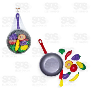 Brinquedo Frigideira e Acessórios Pica Pau 901