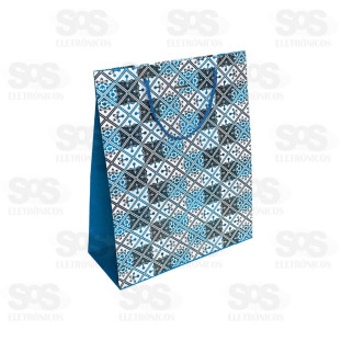 Sacola Decorada Média Estampas Neutras 6621