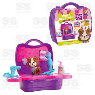 Kit Maletinha Pet Shop Cachorrinho Divertoys 8138