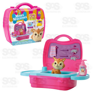 Kit Maletinha Pet Shop Raposinha Divertoys 8144