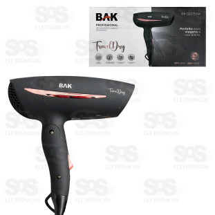 Secador De Cabelo Profissional Bivolt Bak BK-SC125VIA
