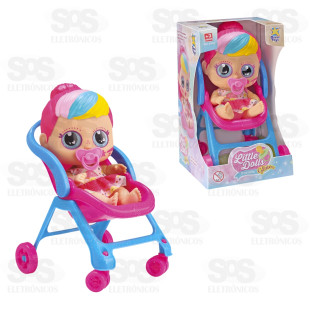 Boneca Little Dolls Glitter Passeio Divertoys 8230