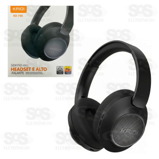 Fone De Ouvido Sem Fio Bluetooth Kaidi KD-758