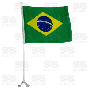 Bandeira do Brasil Para Moto Copa do Mundo 30x20cm TOY-014
