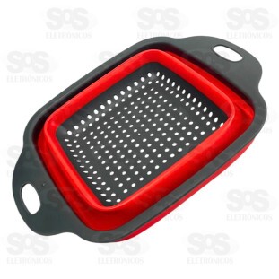 Escorredor Retrátil Emborrachado 24x18CM TOP0680