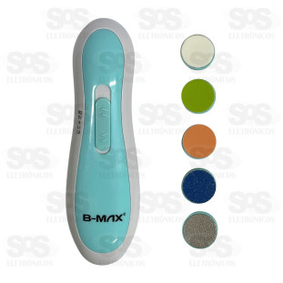 Aparador de Unhas Elétrico Com 6 Ponteiras B-Max BM-F1207