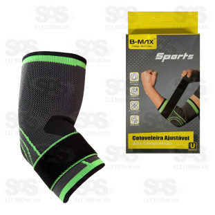 Cotoveleira Ajustável Alta Compressão B-Max BM-F1044