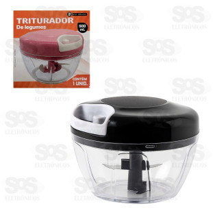 Triturador de Alimentos Manual 500ml Hai Brasil AIH525