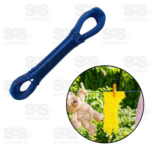 Corda Para Varal Fibra 20 Metros Hai Brasil AIH1846A